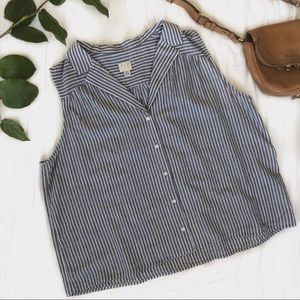 a new day ❈ striped button down